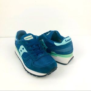 Saucony Blue Shadow Women’s Size 8 Shoe’s Suede